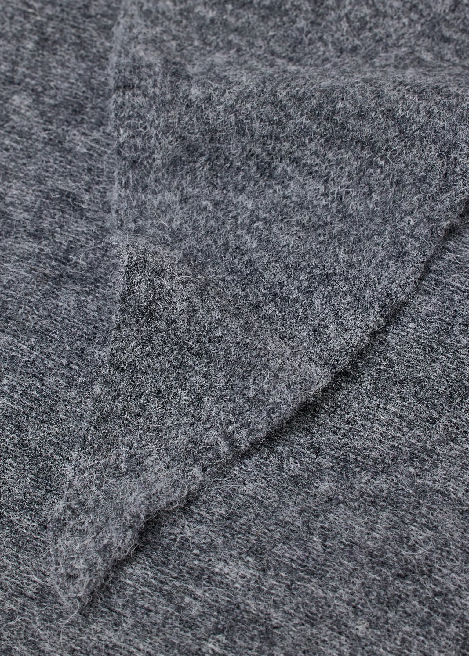 Bufanda triangular de mezcla de alpaca