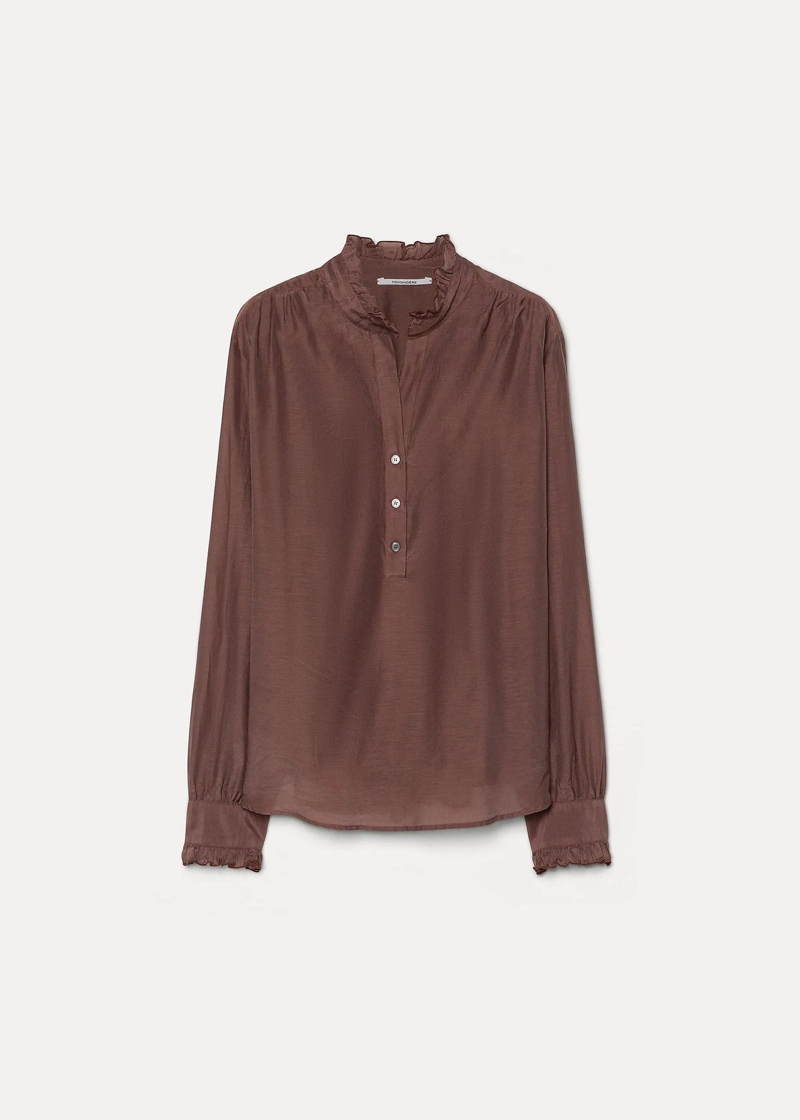 Camisa con volantes