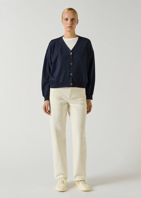Cardigan Idem azul marino
