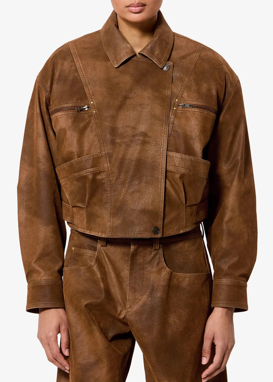 Chaqueta Belma tabaco