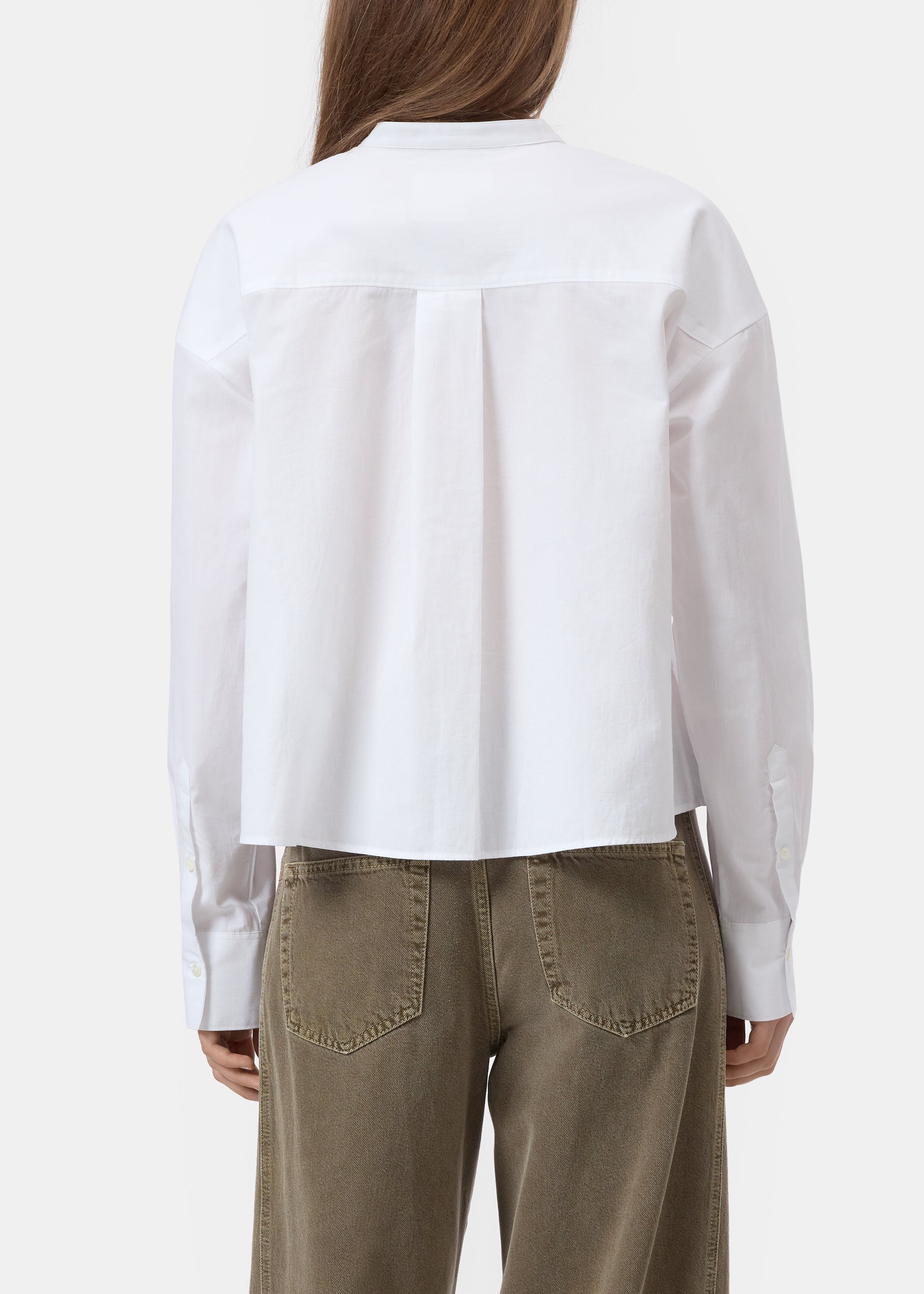 Camisa de popelin mao
