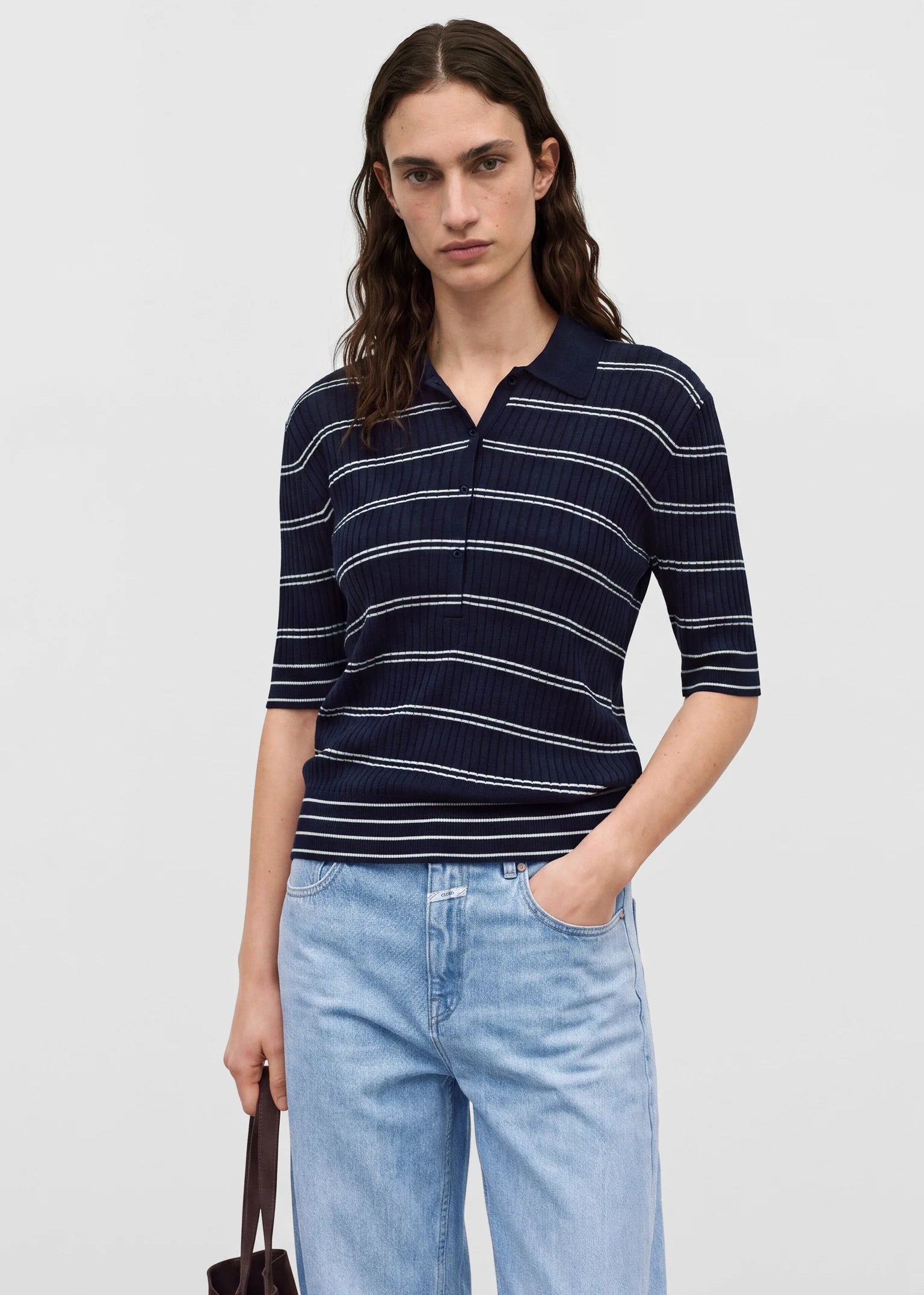 Polo de canale de rayas