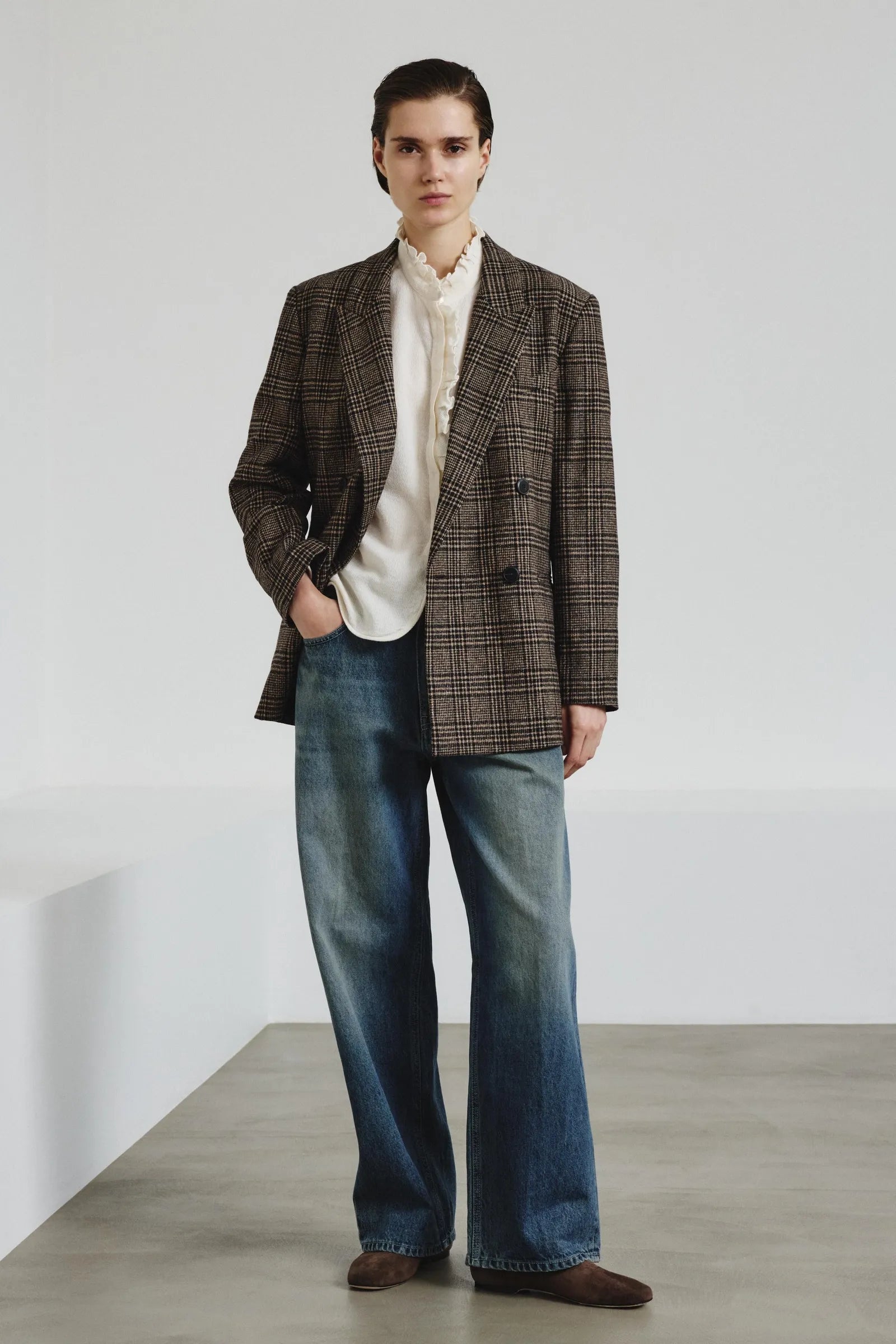Prince of wales flannel Jacket