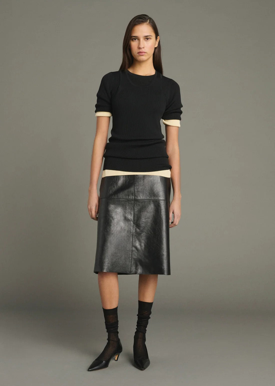 Top de canale negro