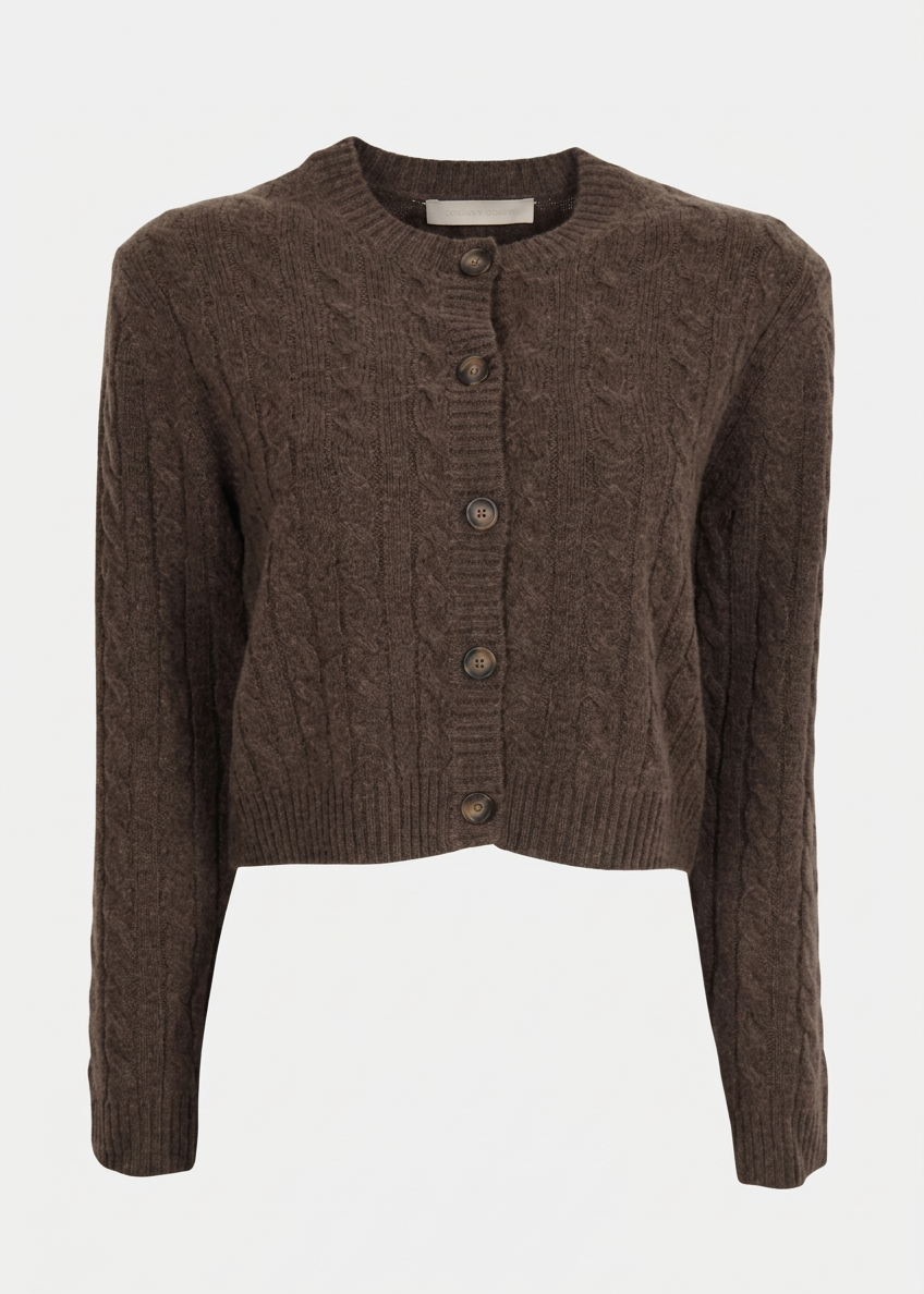 Cardigan trenzado Hobson