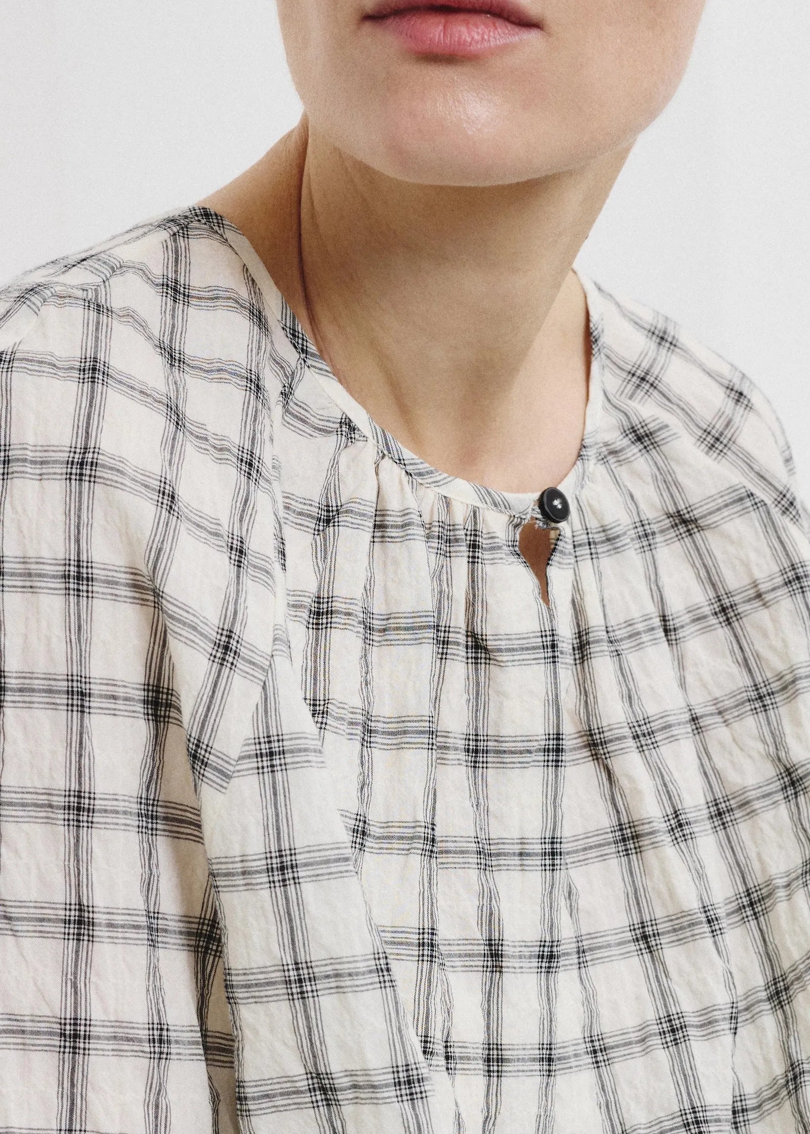 Camisa de Cuadros de Algodón