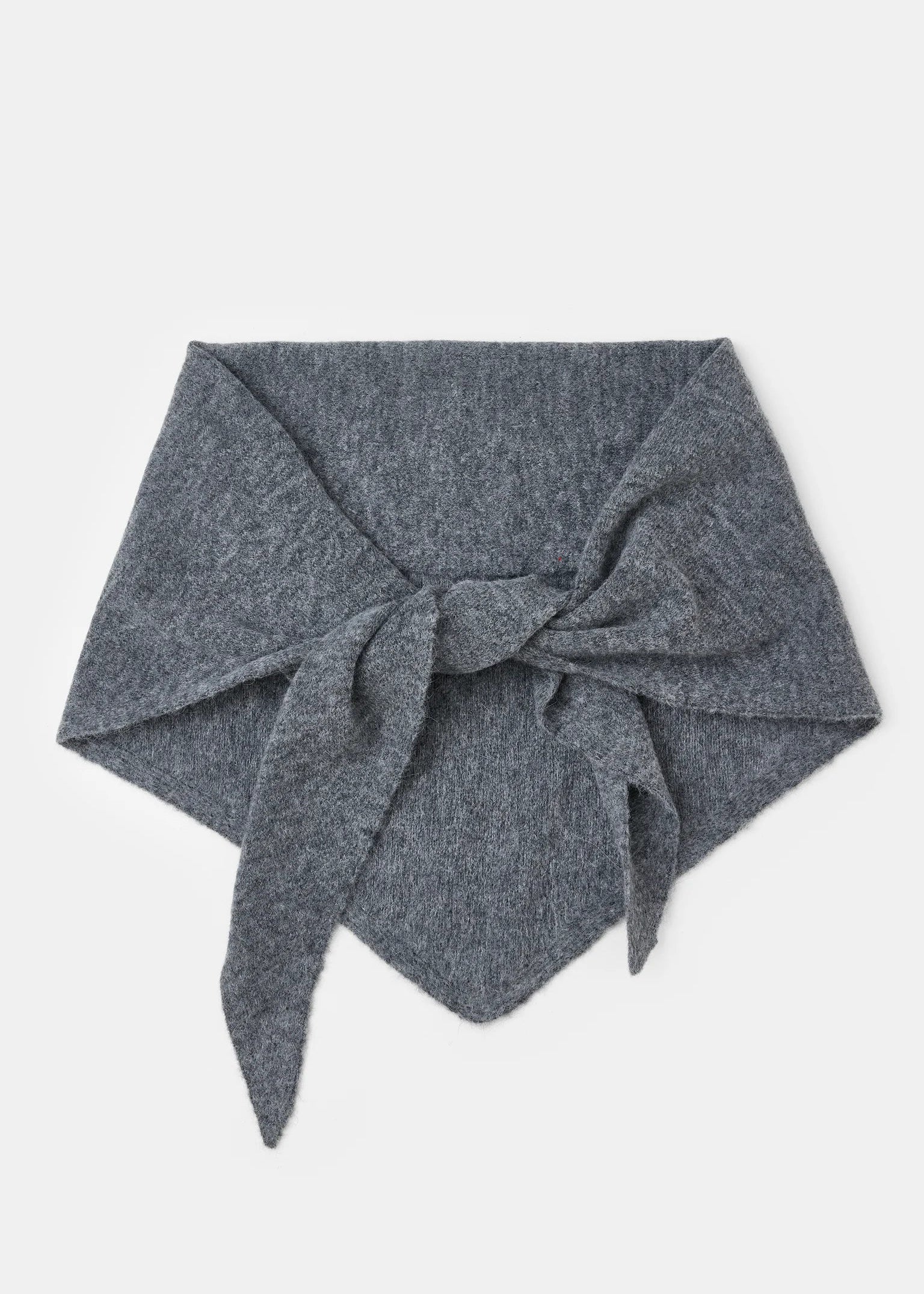 Bufanda triangular de mezcla de alpaca