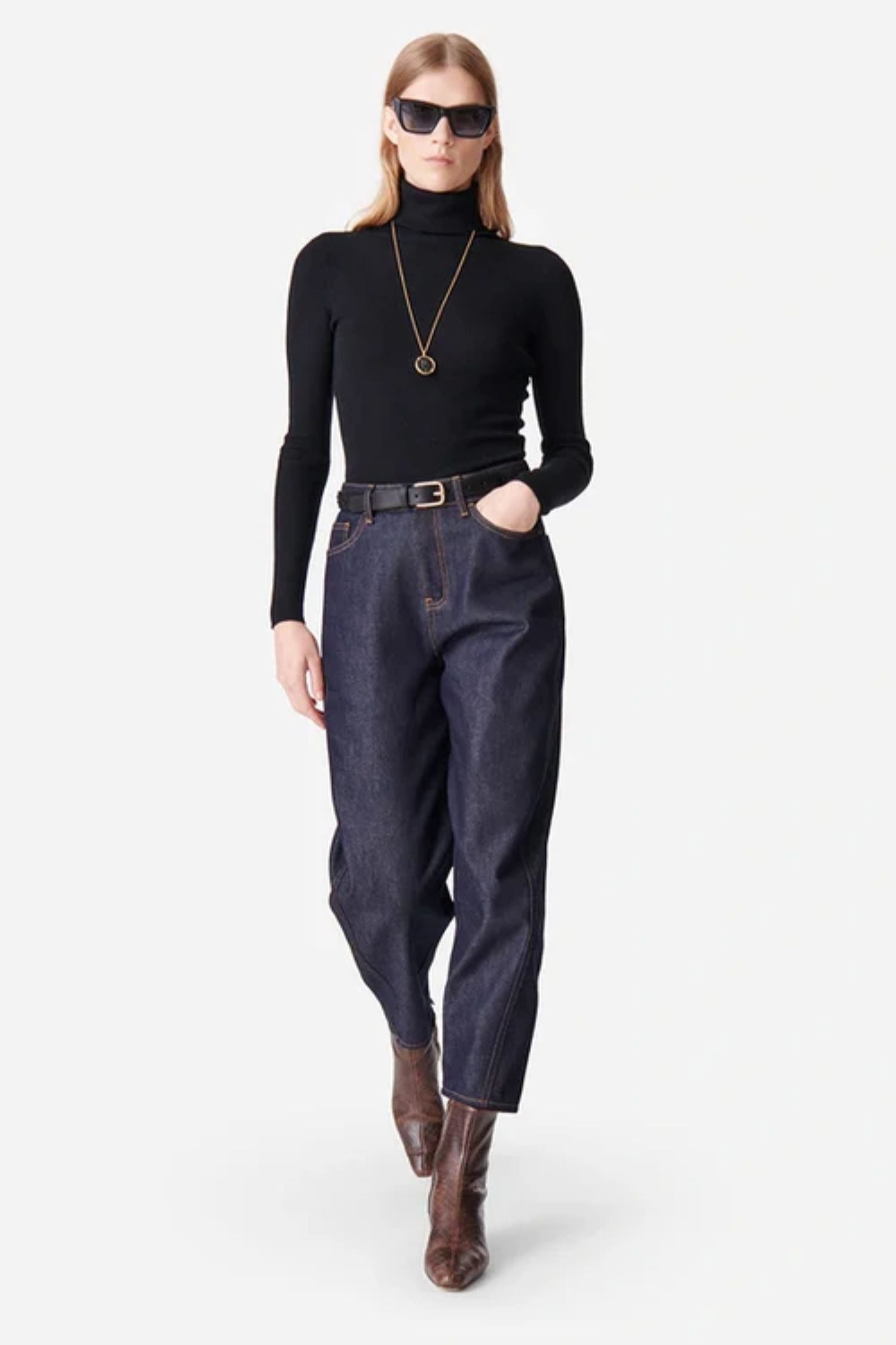 Caleb Dark blu denim