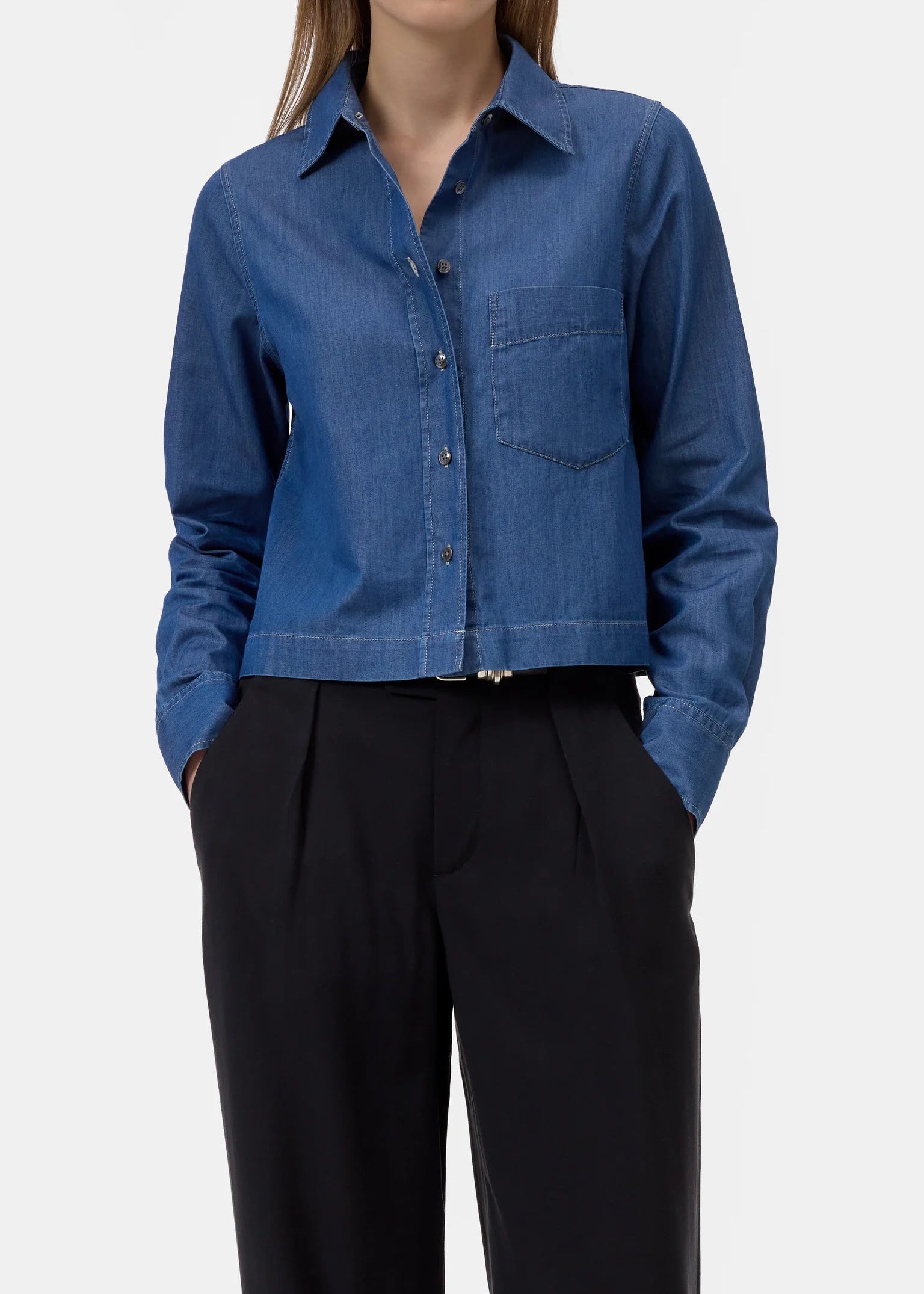 Camisa tejana corrta