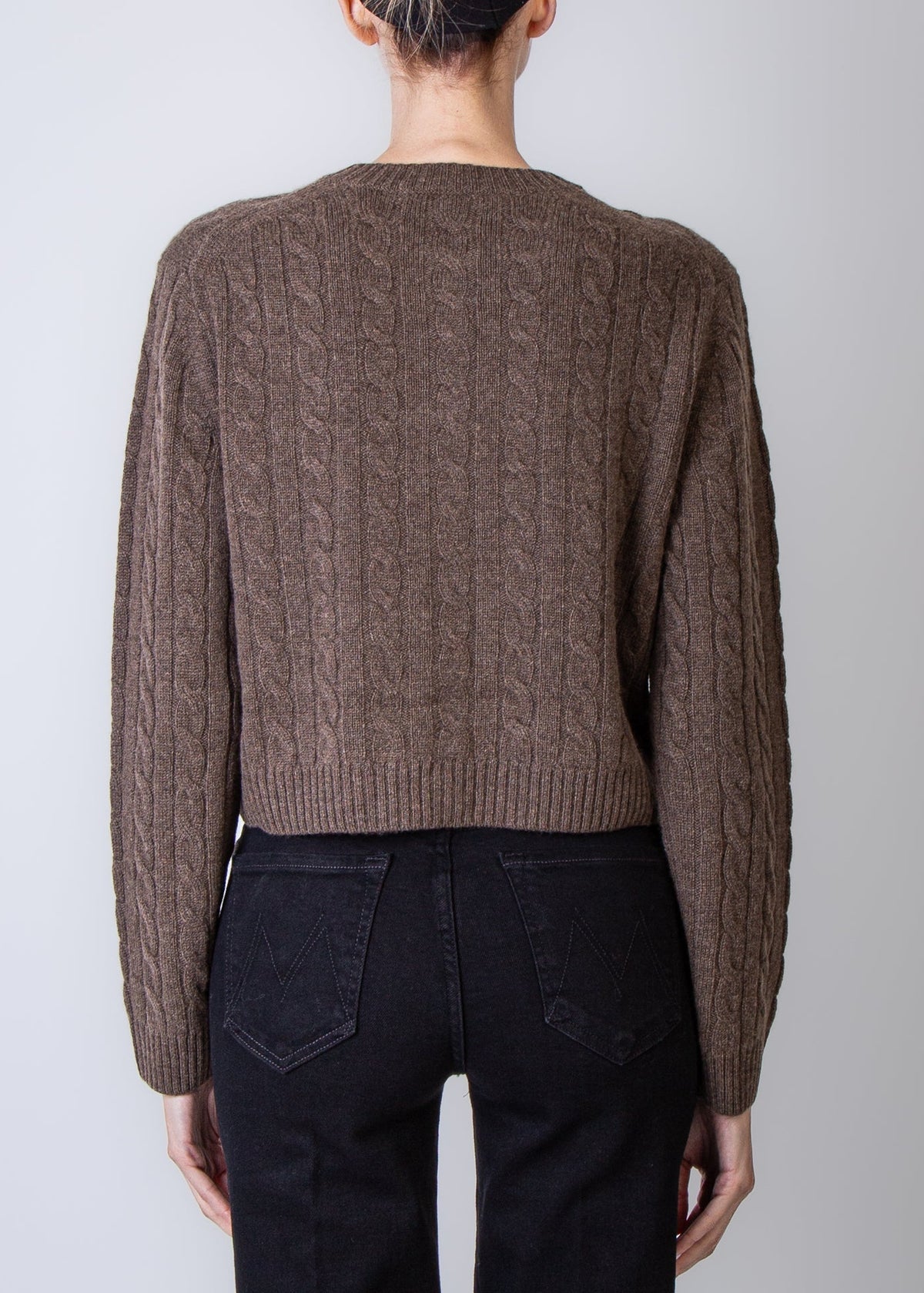 Cardigan trenzado Hobson