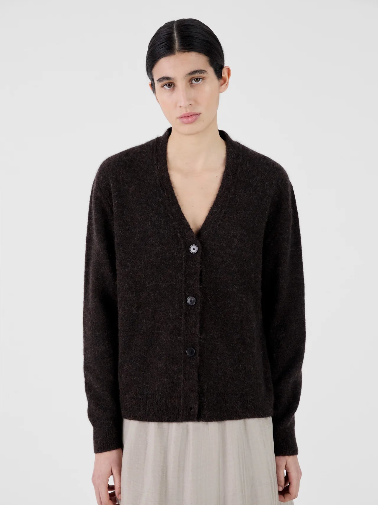 Cardigan marrón Agulla