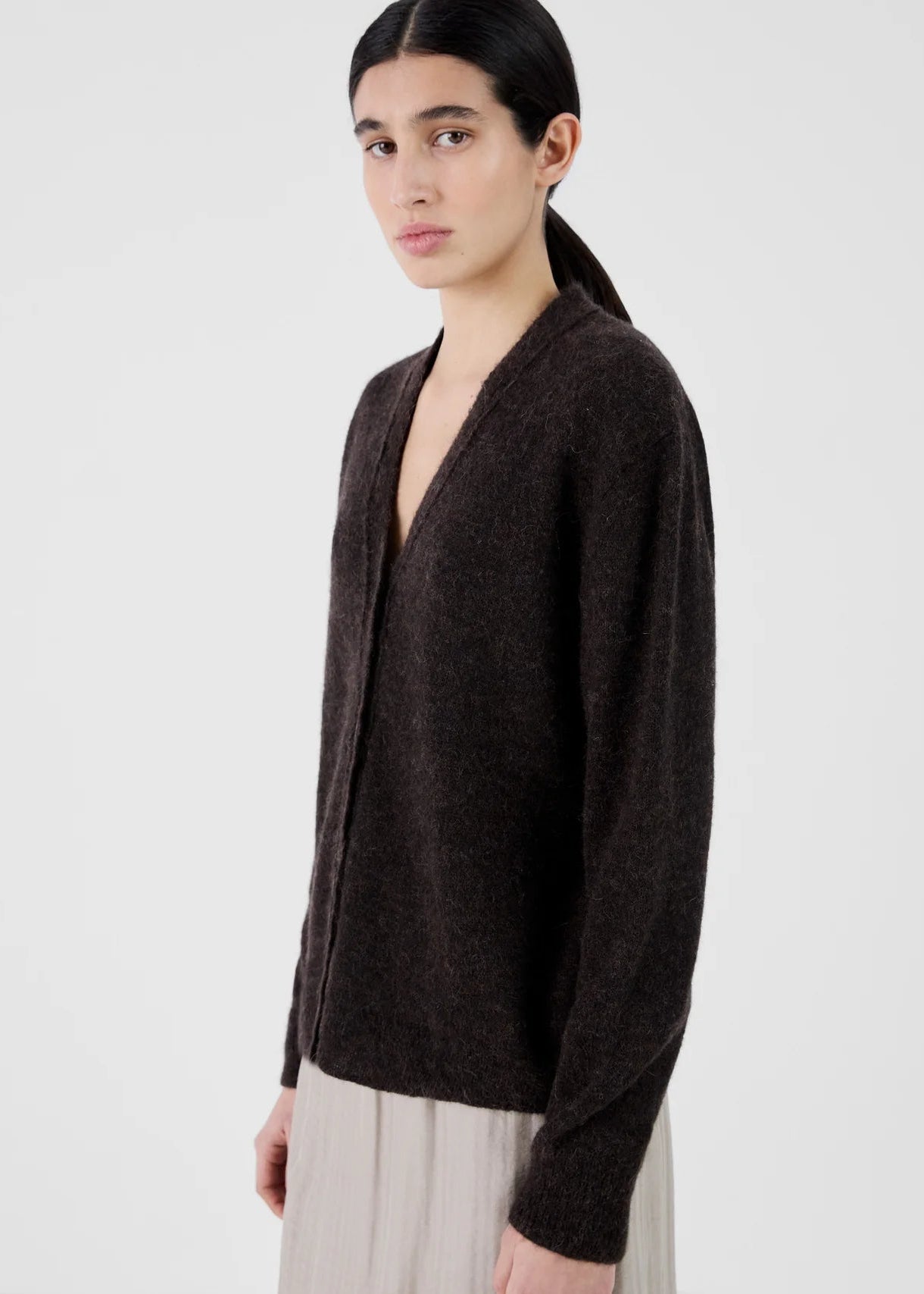 Cardigan marrón Agulla