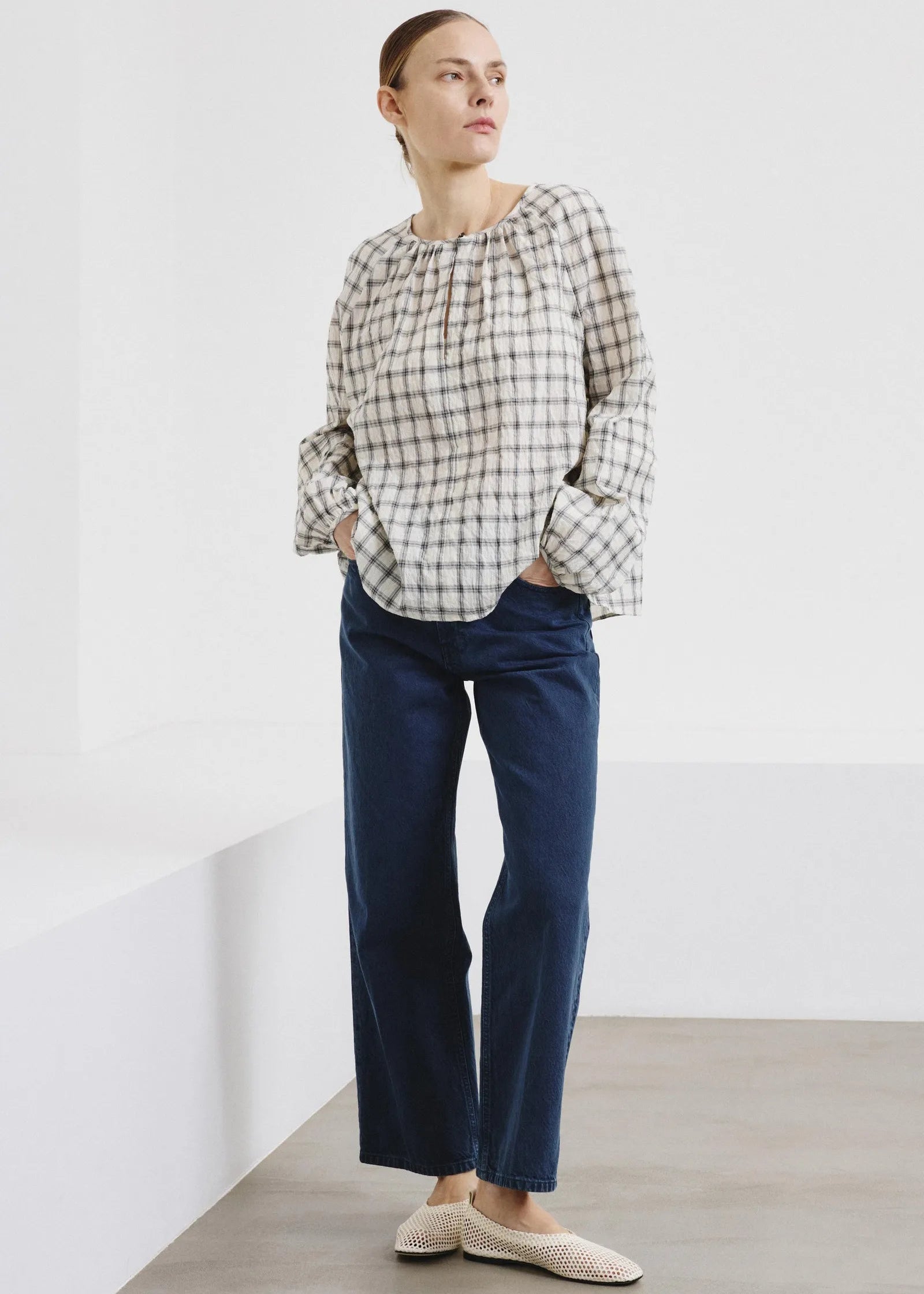 Cotton Checked Shirt