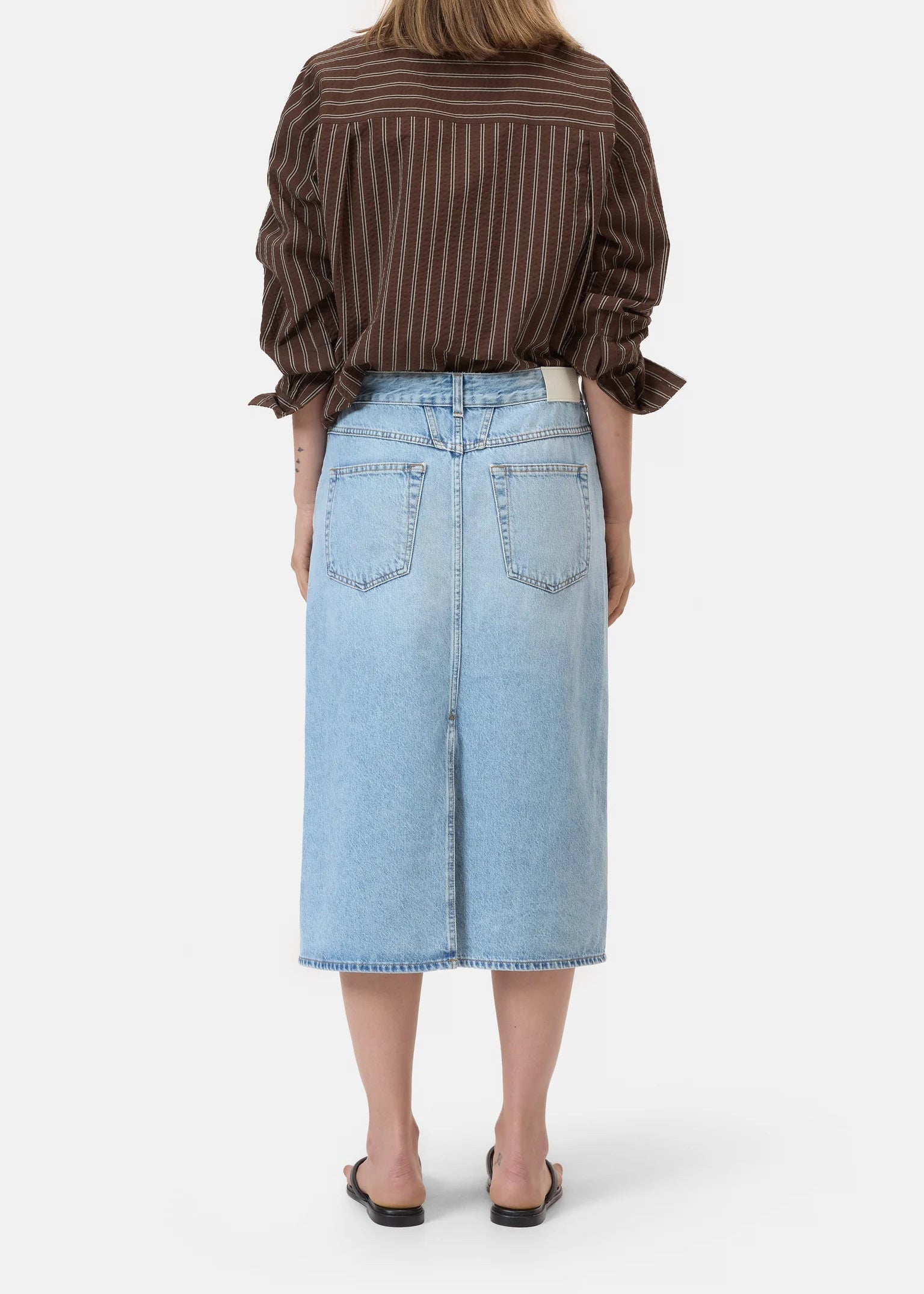 Falda Midi Denim