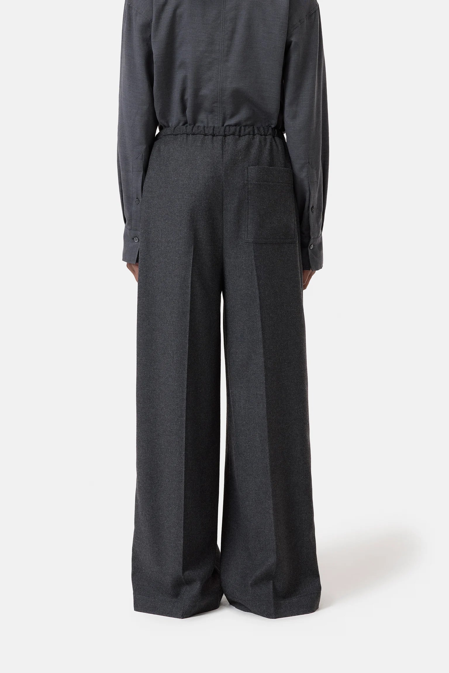Wynston flannel trousers
