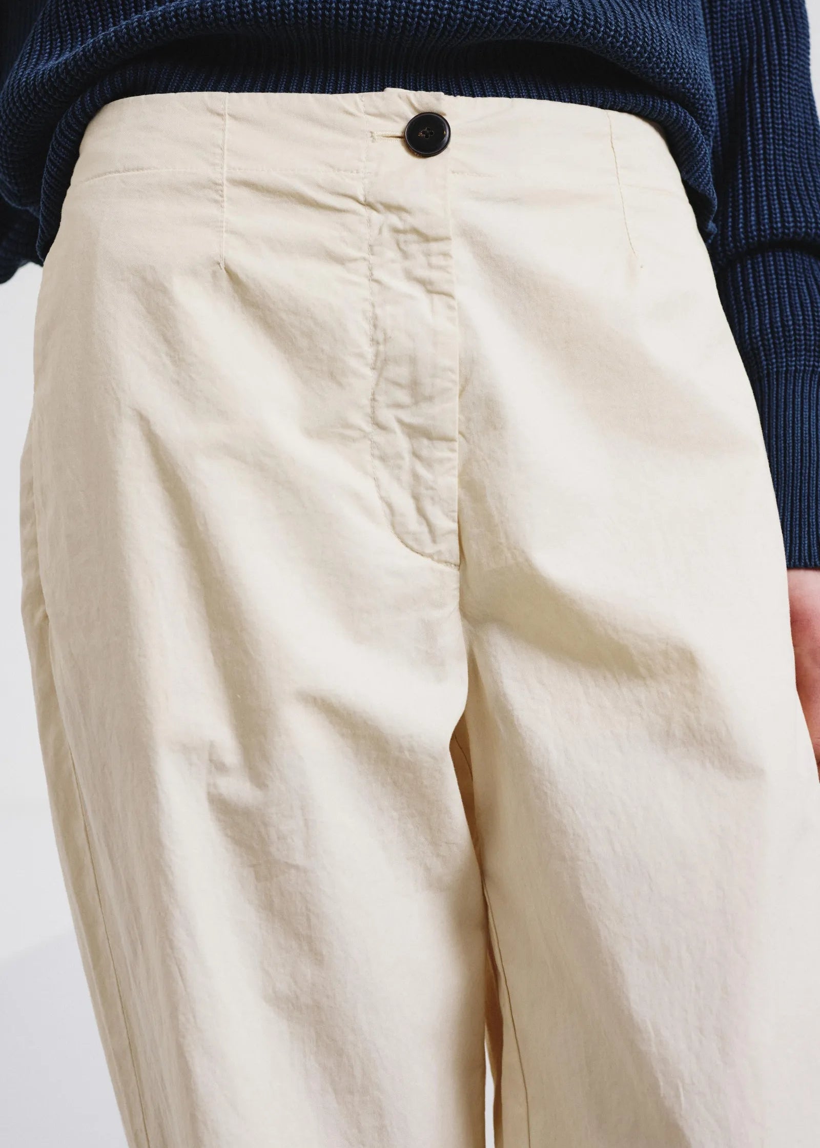 Cotton Gabardine Trousers