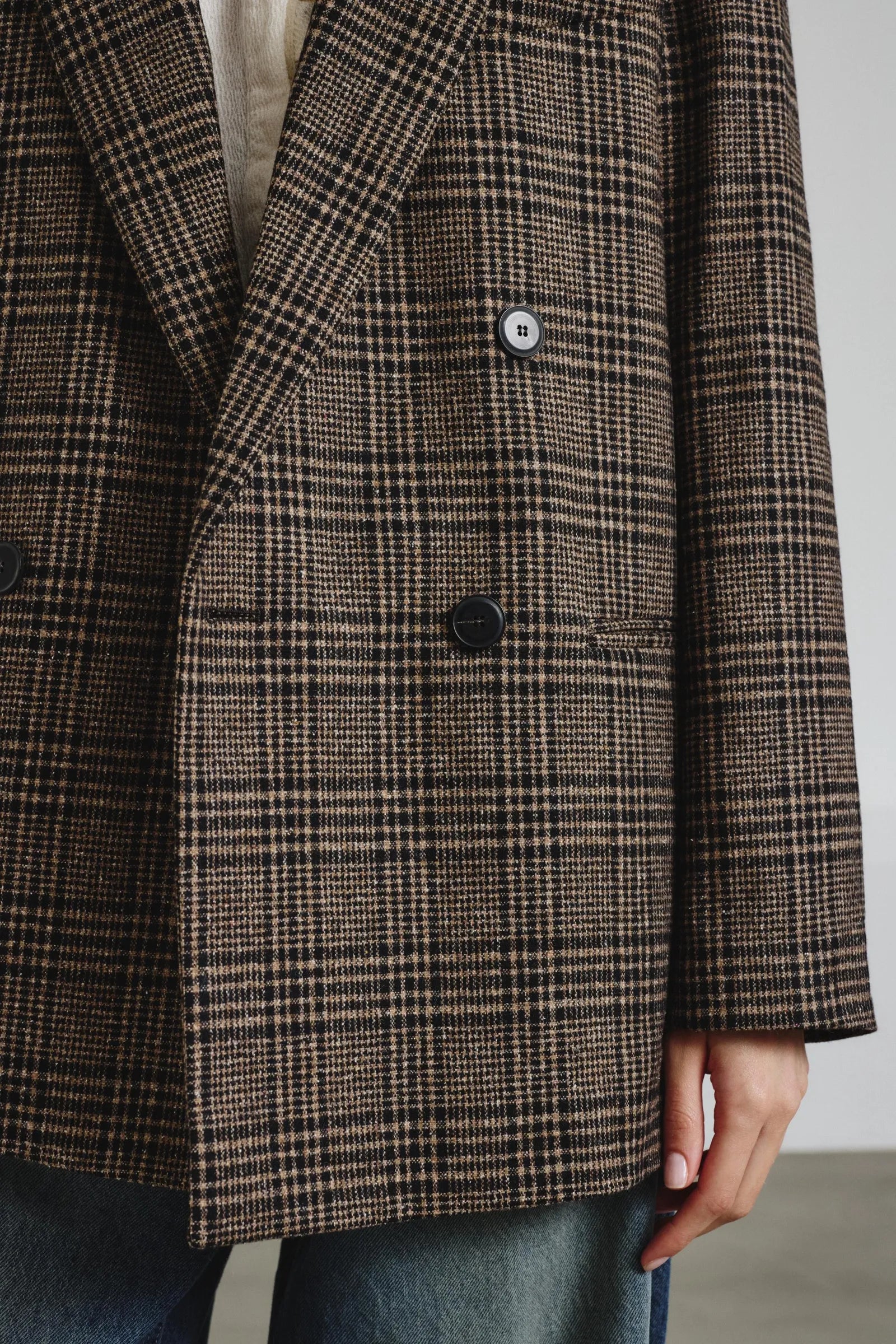 Prince of wales flannel Jacket