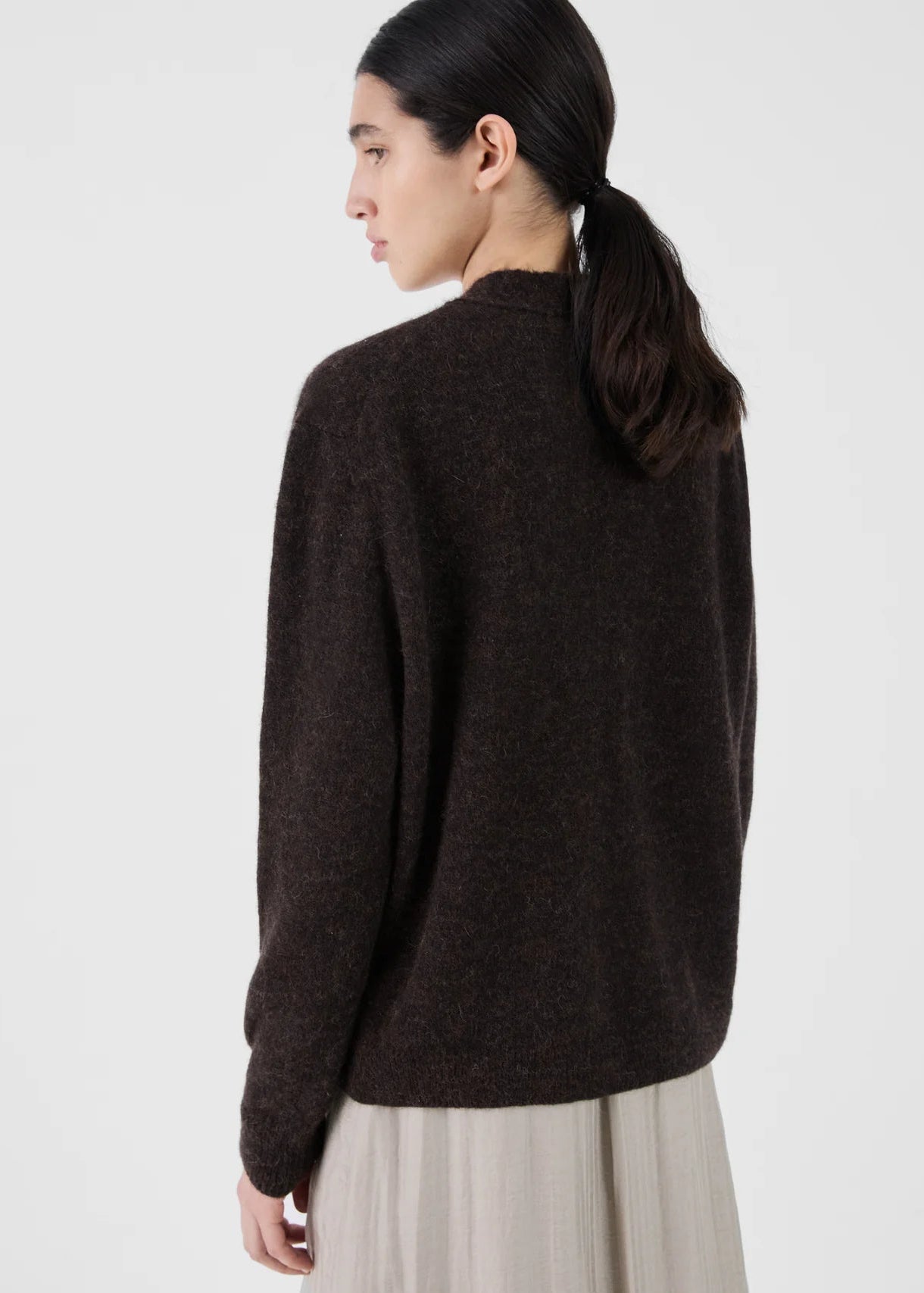 Cardigan marrón Agulla