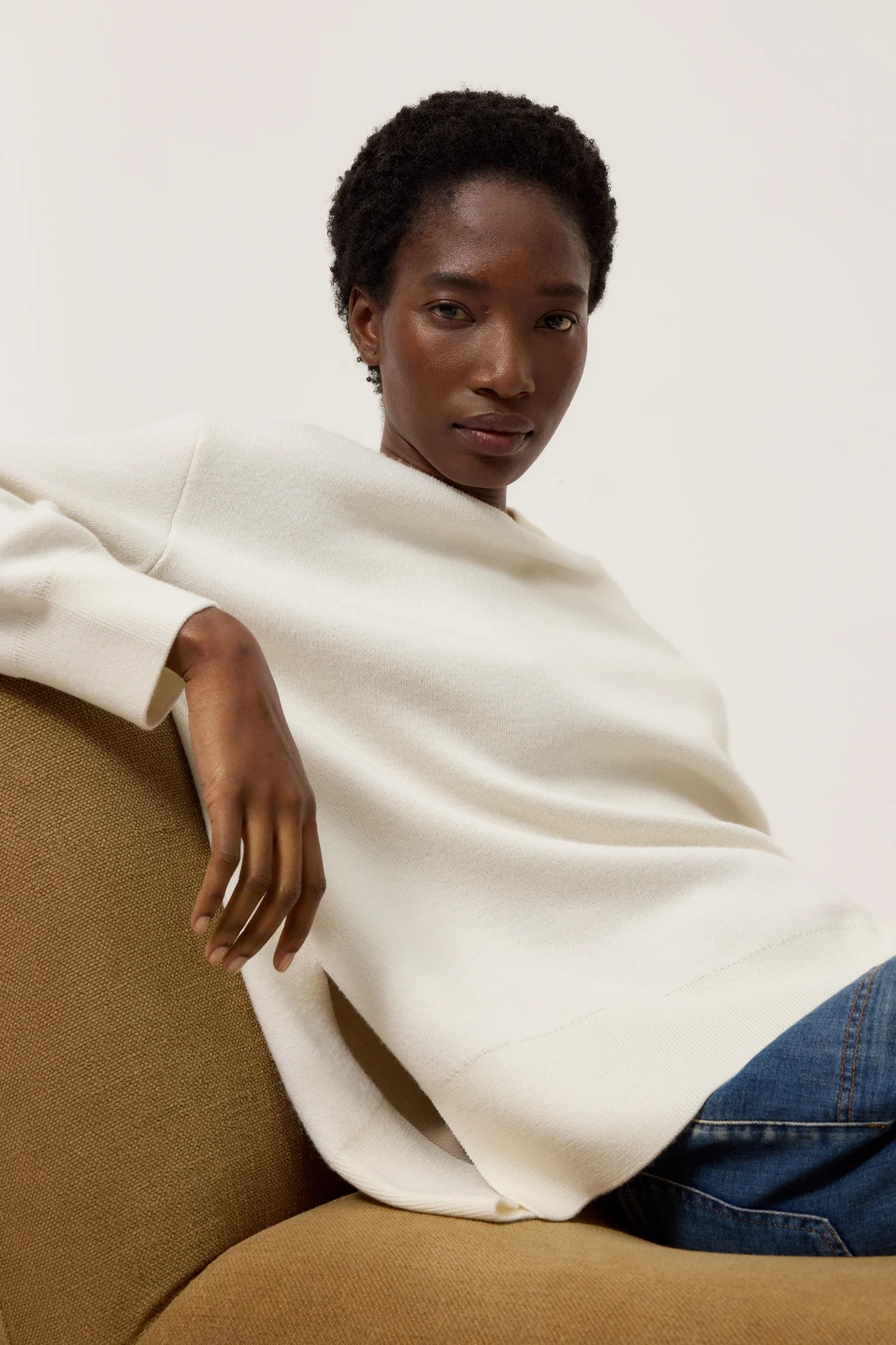 Doubleface Knit Sweater