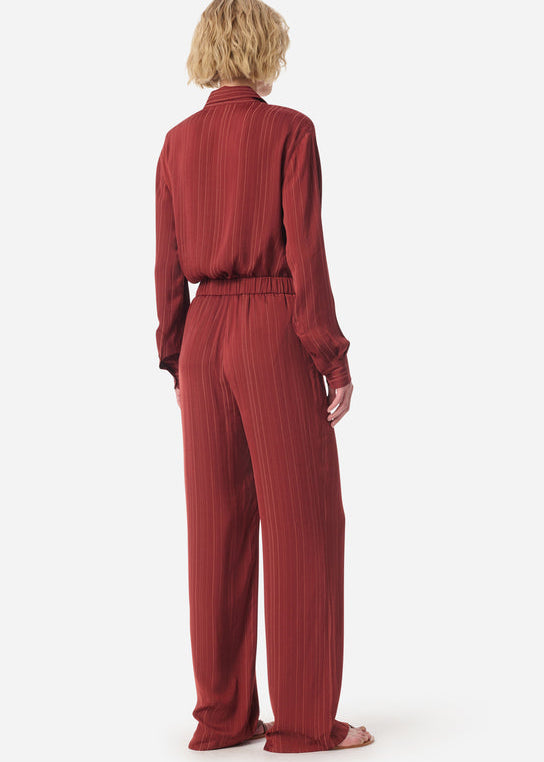 Fredo Burgundy Pants