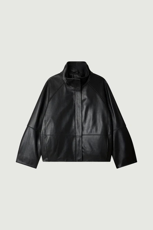 Gamma leather jacket
