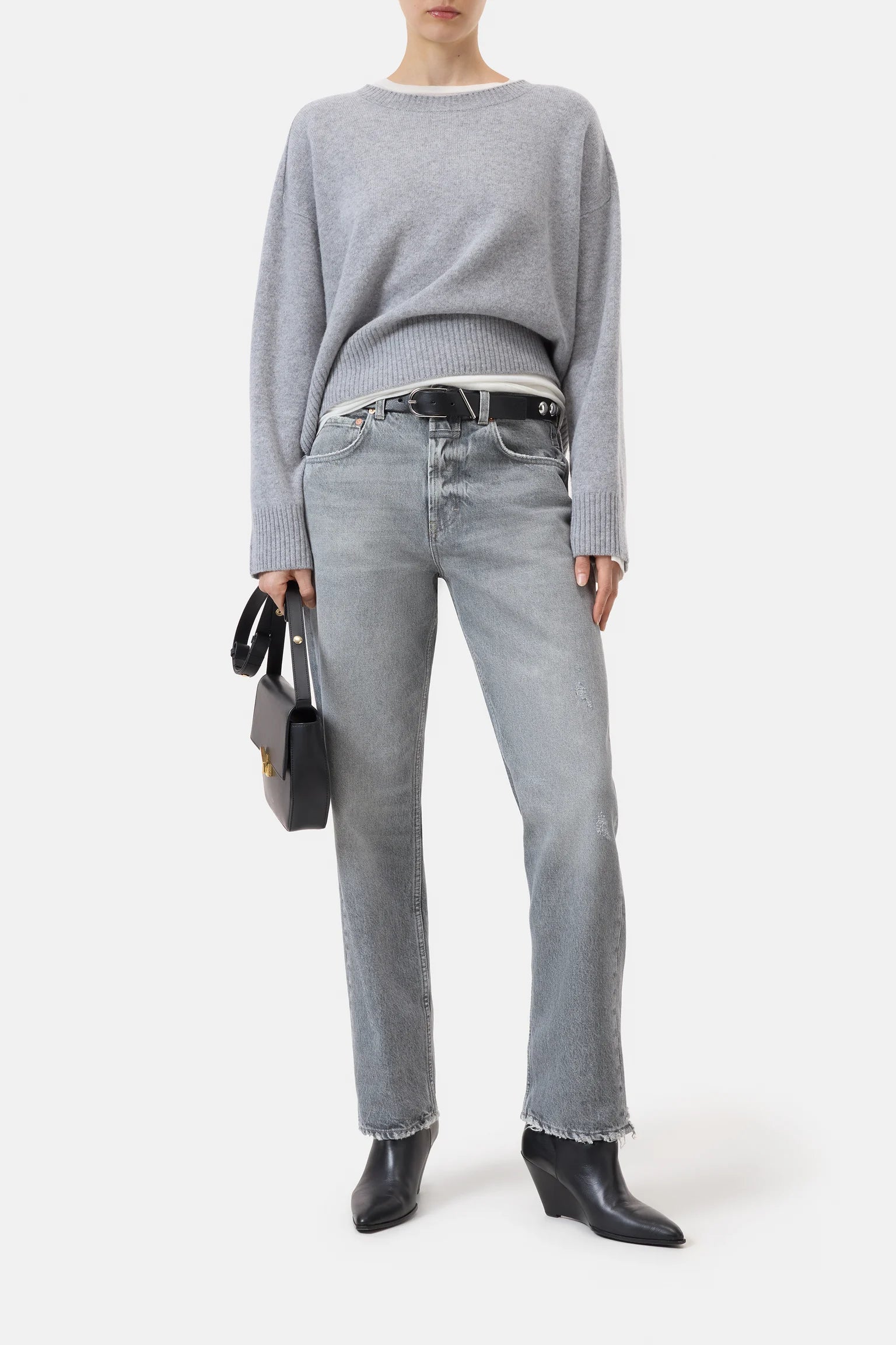 Grey pullover