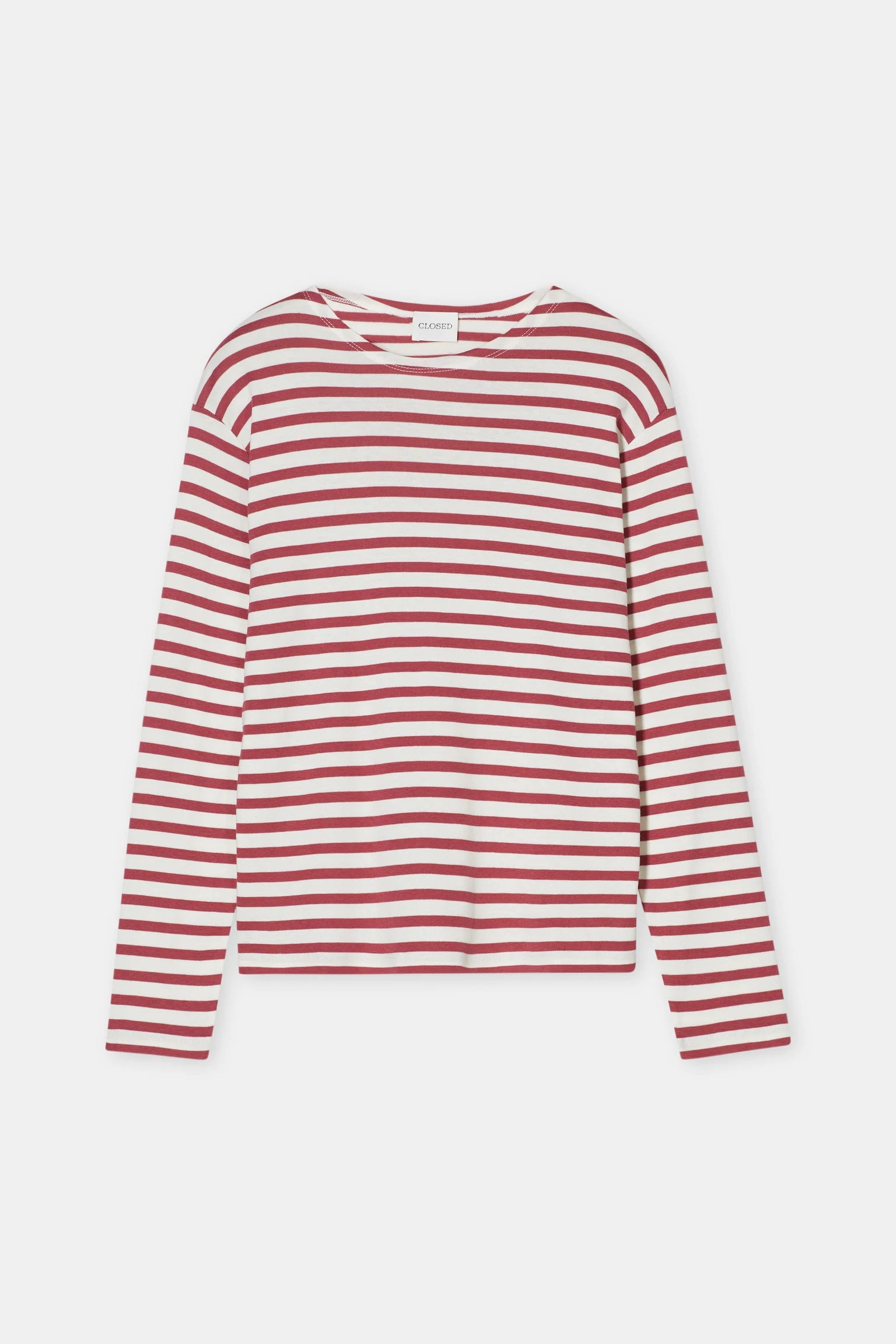 Red striped T-shirt