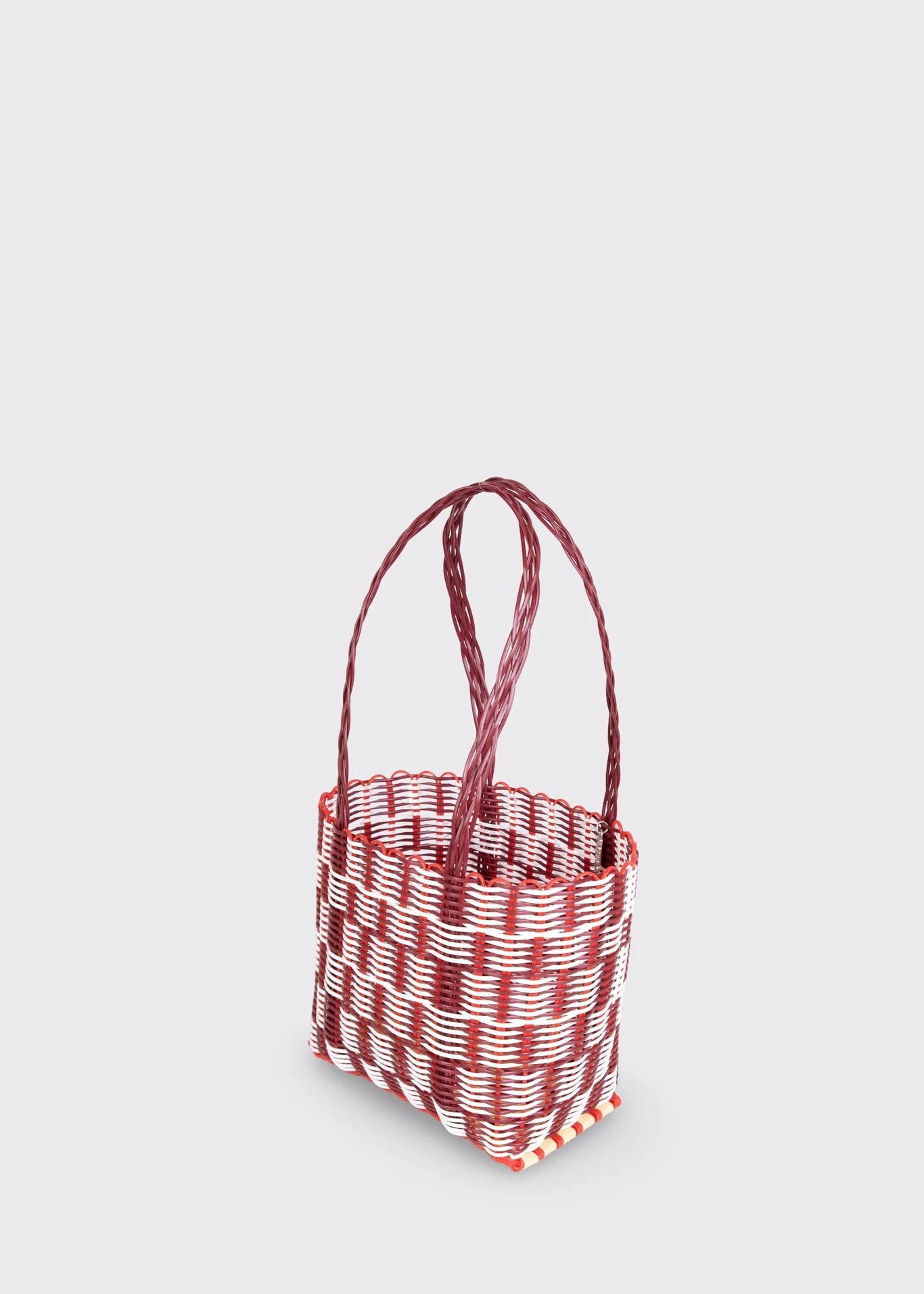 Mini  Panna Cotta Basket Bag