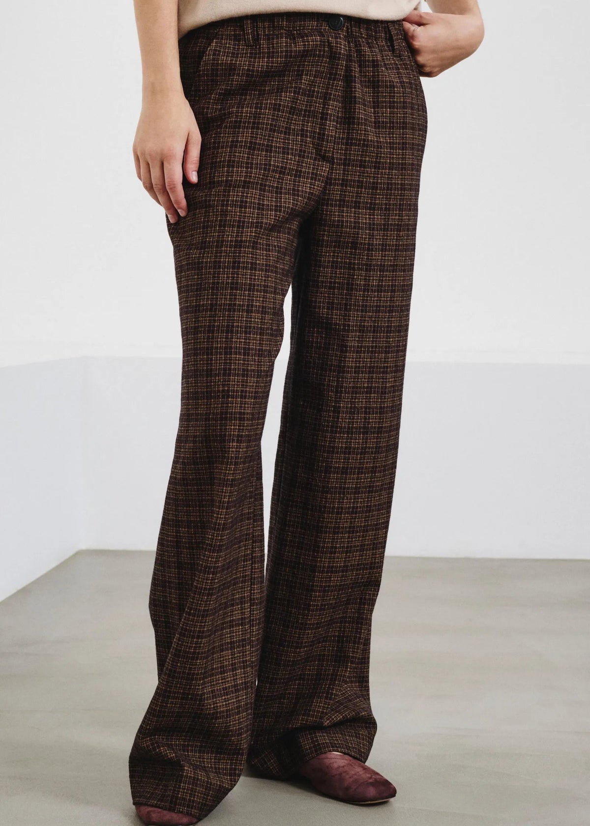 Pantalón de cuadros