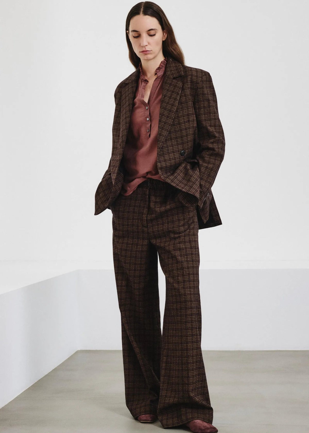 Pantalón de cuadros
