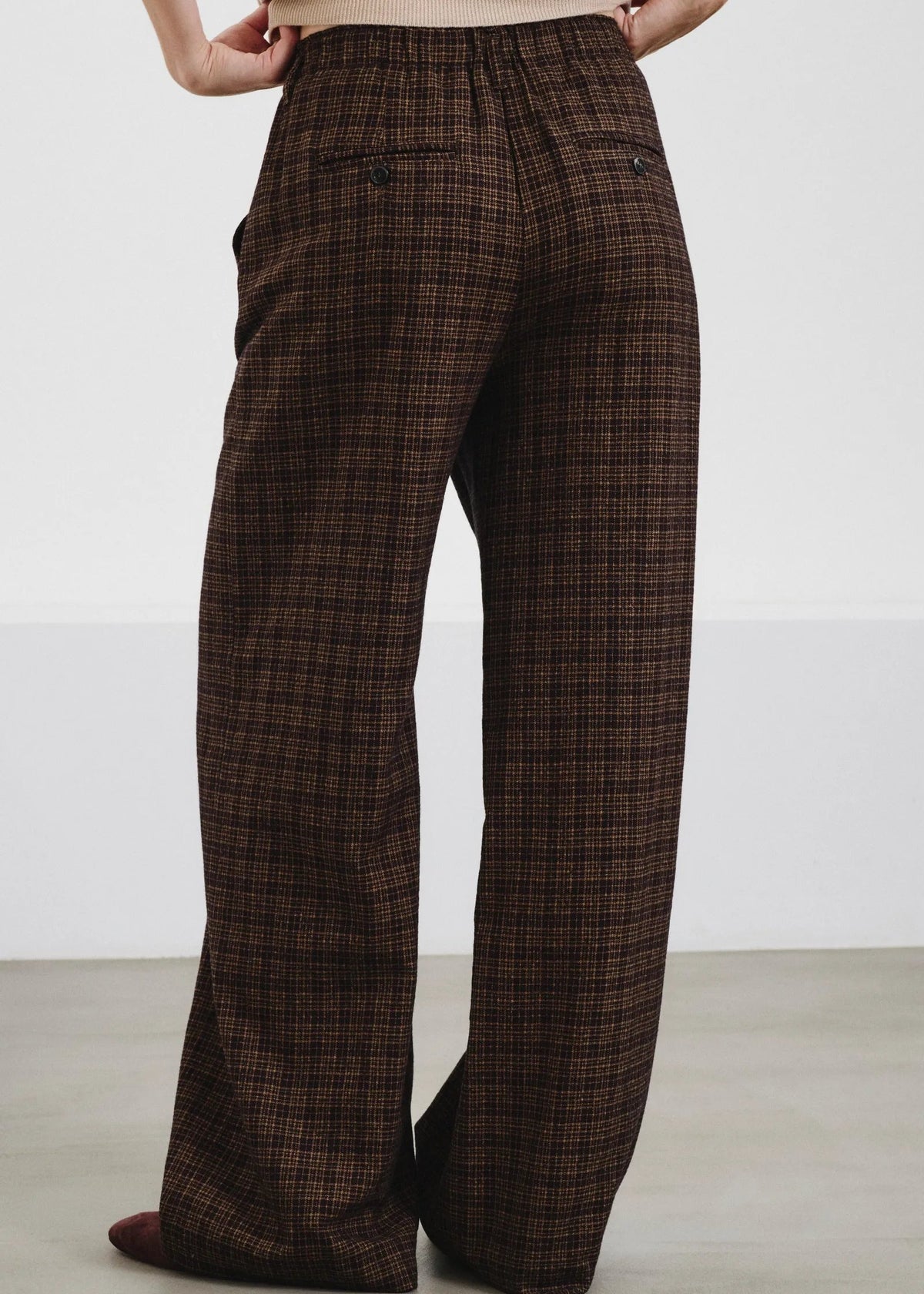 Pantalón de cuadros