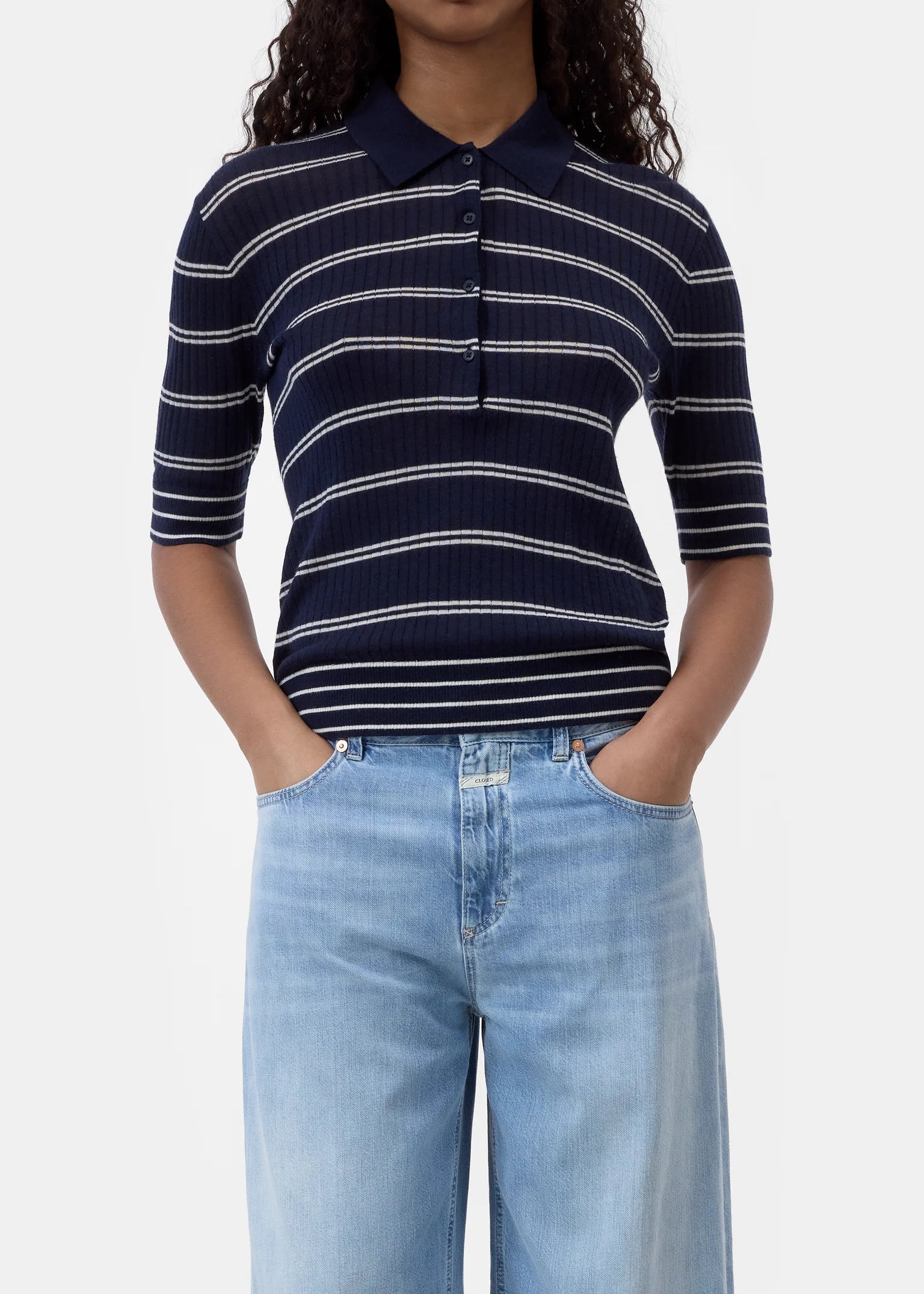 Polo de canale de rayas