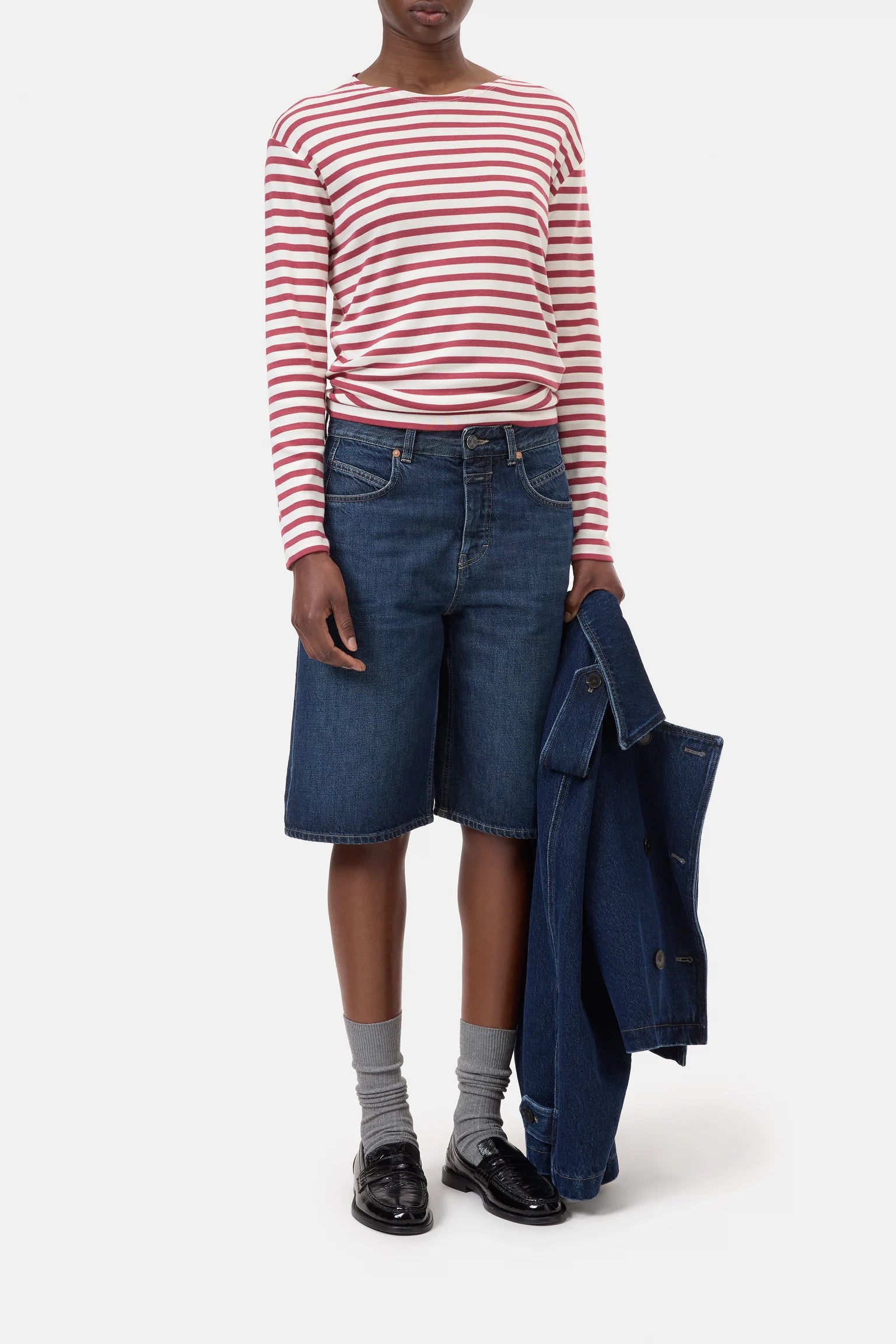 Red striped T-shirt