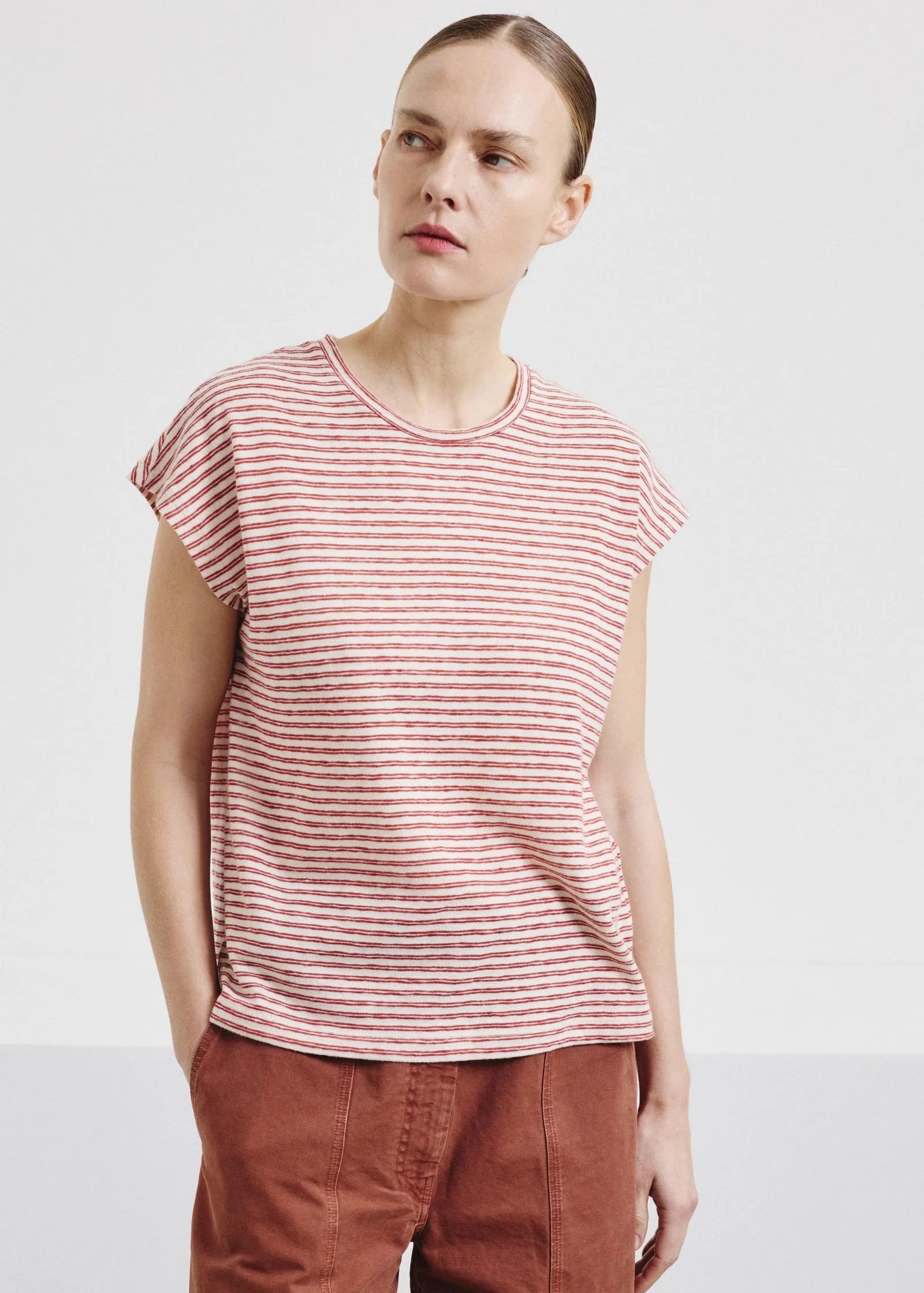 Red Striped T-Shirt