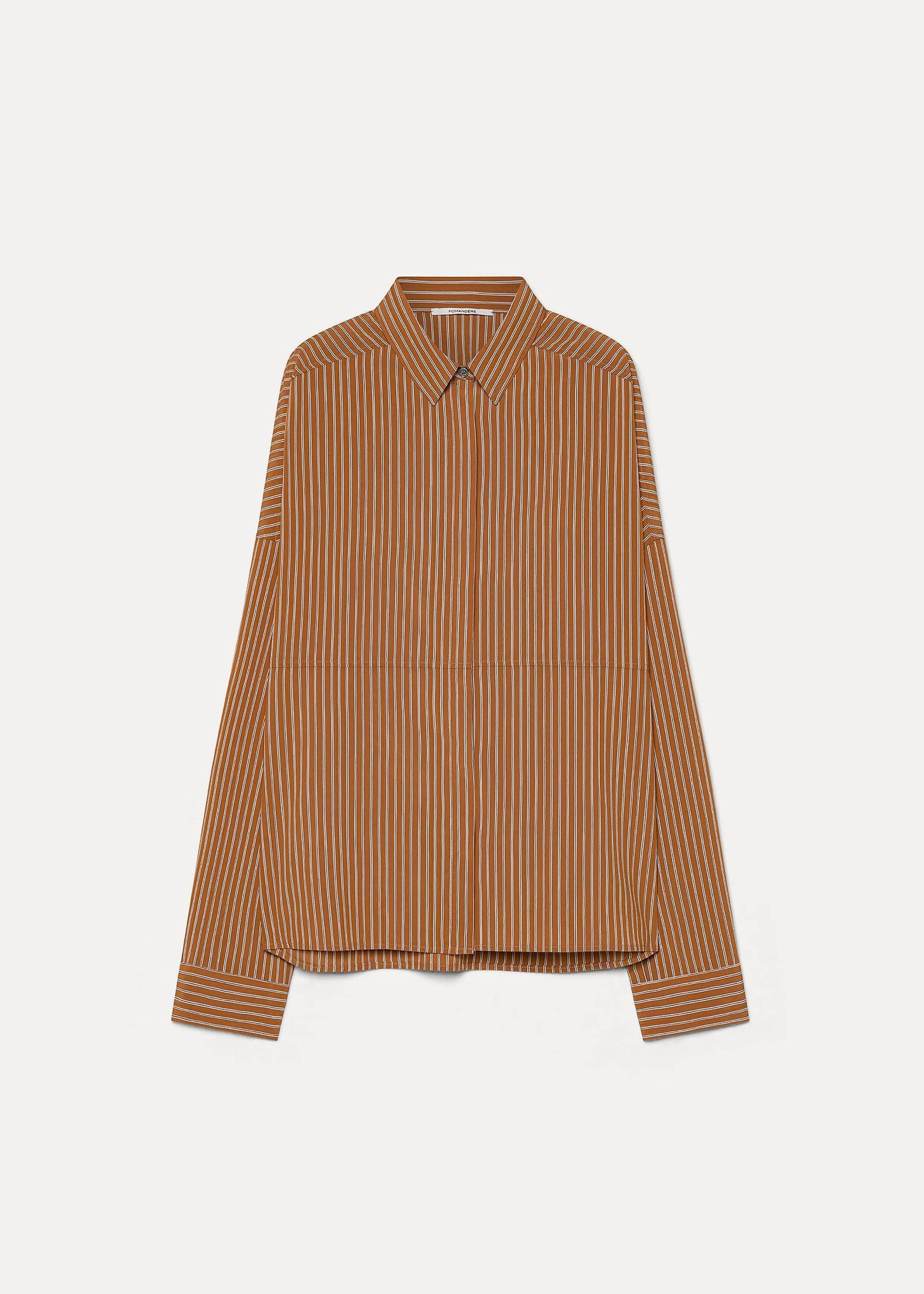 Striped apricot shirt