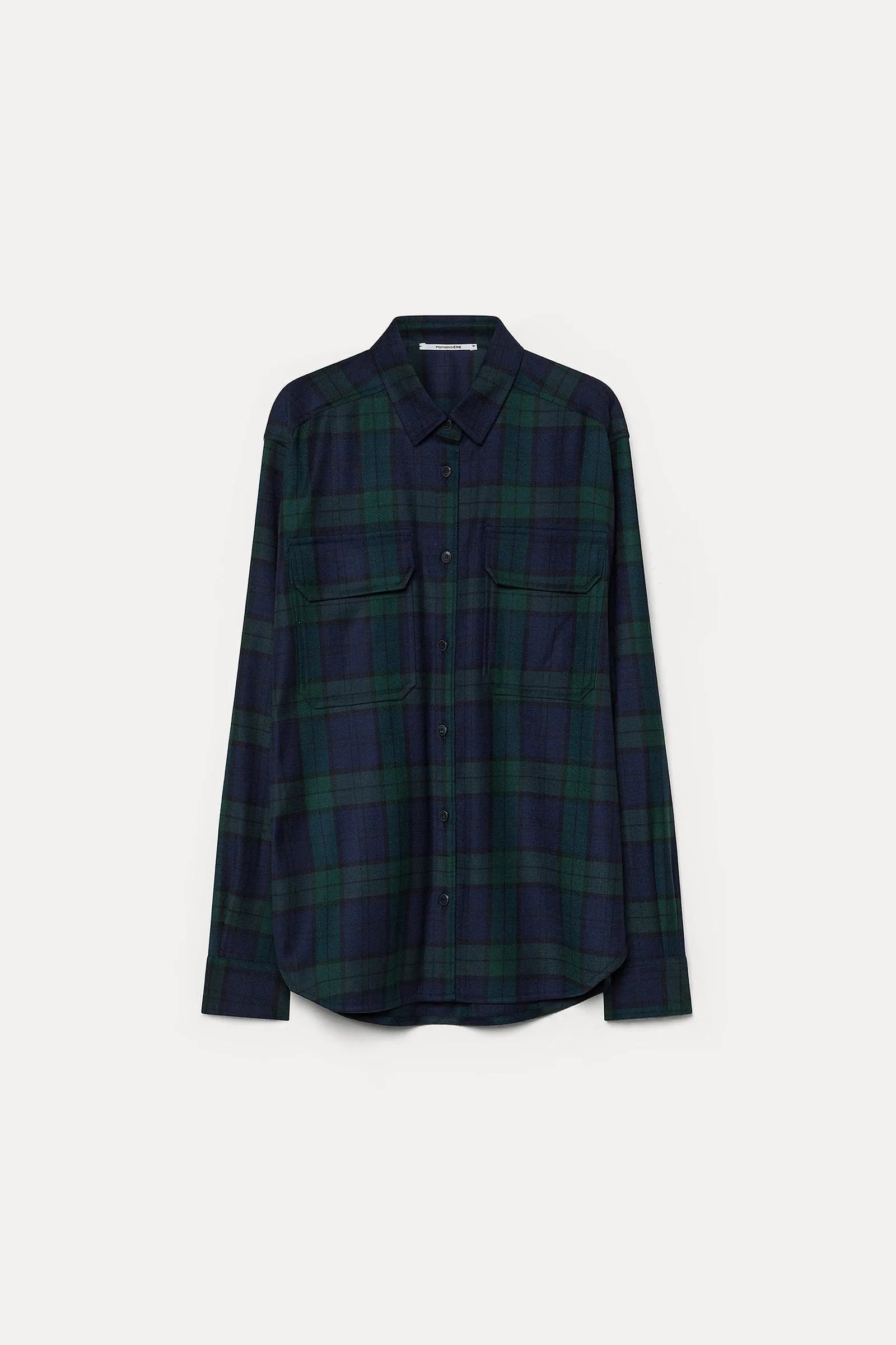 Tartan flannel shirt