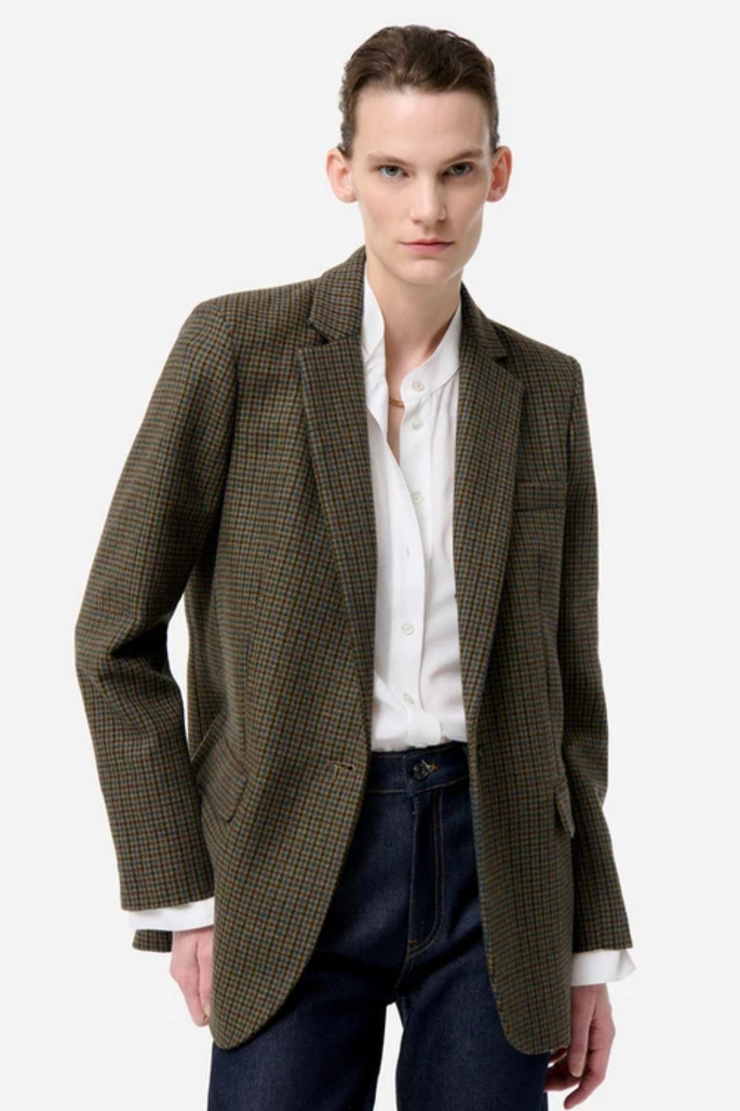 Tilia checked blazer