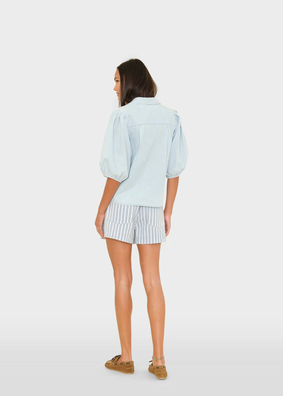 Shorts Tucker Denim a Rayas