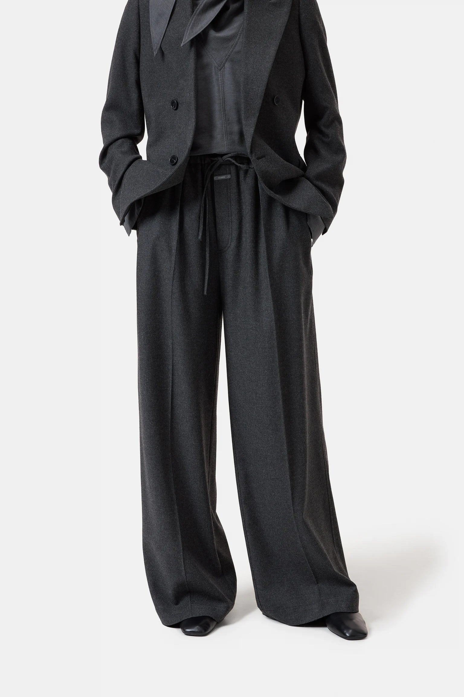 Wynston flannel trousers