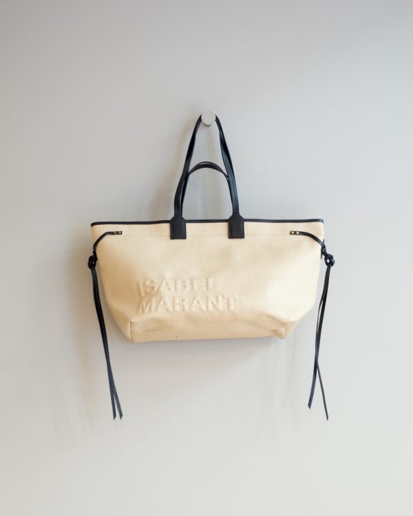 Isabel Marant raffia shopper bag